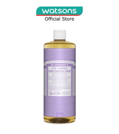 BRONNER博士的薰衣草卡斯蒂利亚香皂946毫升